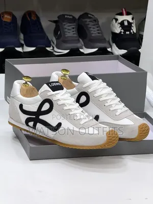 Men's Leather Shoes or Sneaker Footwears Loewe Smartly Branded