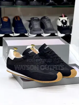 Men's Leather Shoes or Sneaker Footwears Loewe Smartly Branded
