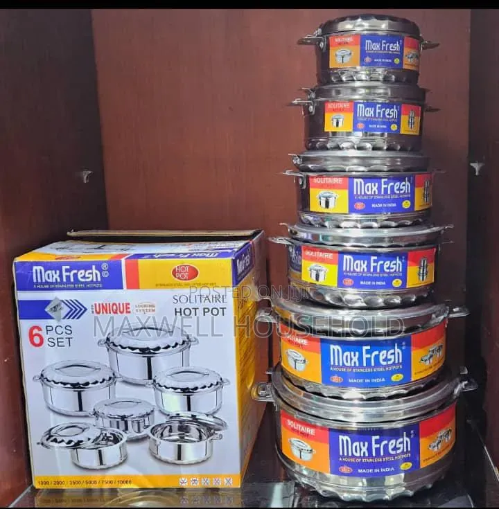 Maxfresh Six Piece Hotpot Set