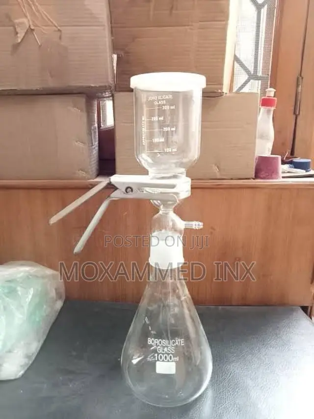 Laboratory Glassware Filtration Assembly All Glass 47mm 1000mls