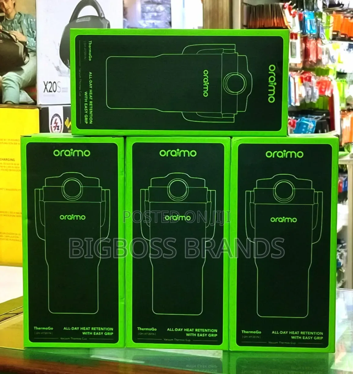 Oraimo Thermogo 750ml Stainless Steel [All Day Heat Retention]