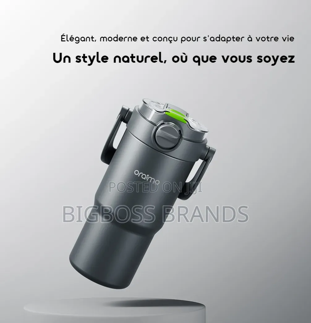 Oraimo Thermogo 750ml Stainless Steel [All Day Heat Retention]