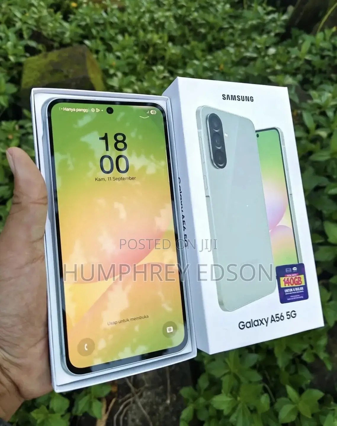New Samsung Galaxy A56 128 GB Green