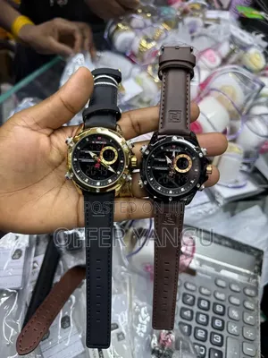 Naviforce Nf9208 Watch (Mikanda Ya Ngozi)