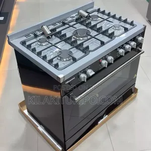 *Hisense*
Cooker 90x 60 Full Gas 5 Plate
Oven Electric 
Hfs90ga5bl