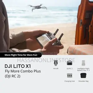 Dji Lito X1 Drone Fly More Combo Plus With Rc 2 Controller