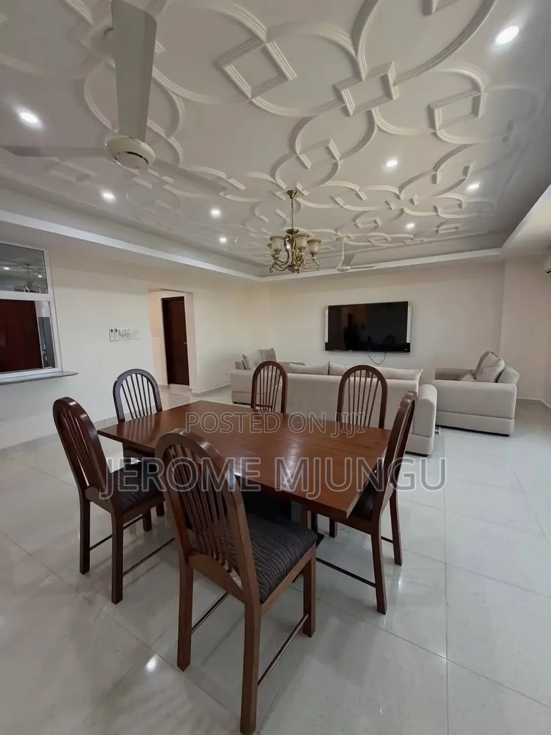 Furnished 3bdrm Apartment in Masaki for rent