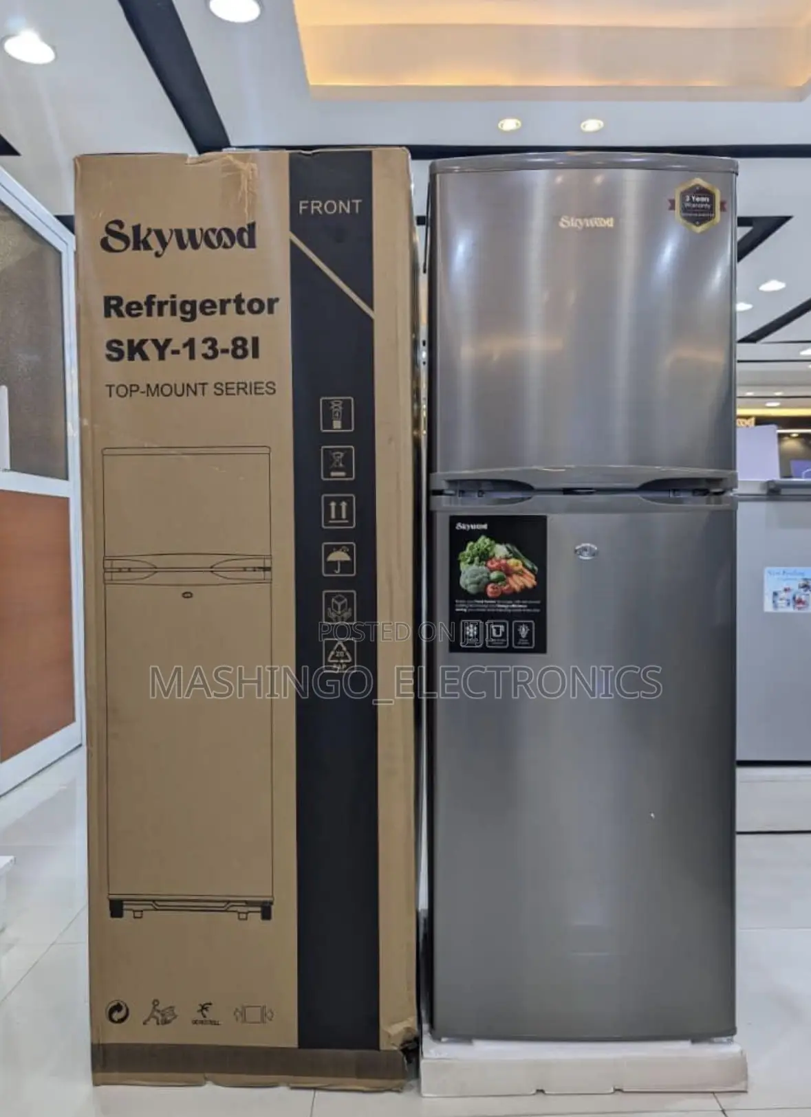 138 Liters Skywood Fridge || Sky-13-8l