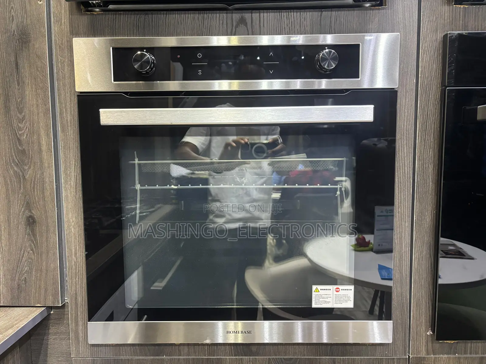 Homebase Built-in Oven || Hb-7509-Ms || 75 Liter 60×60