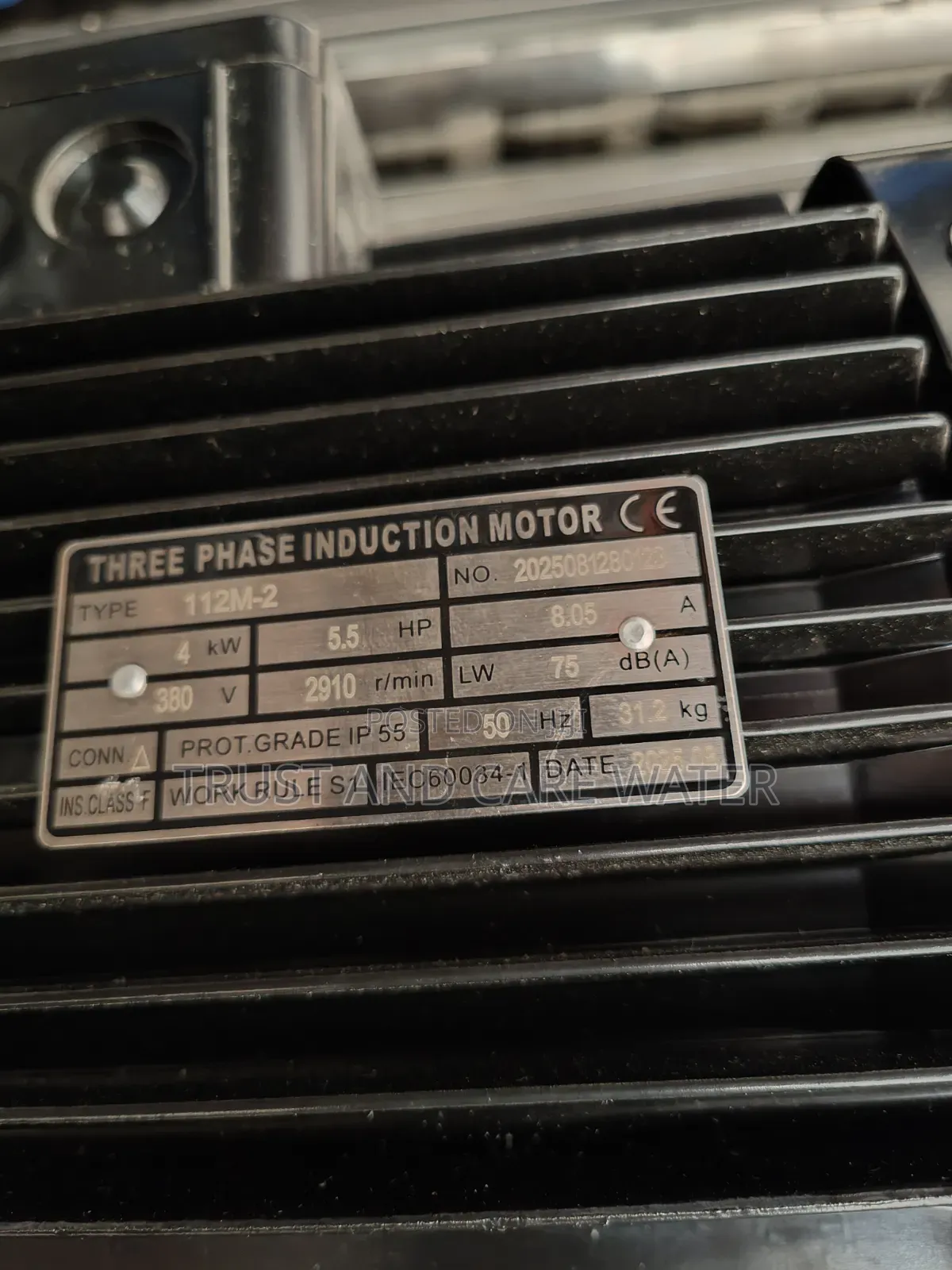 Shimge Multistage Pump 5.5hp