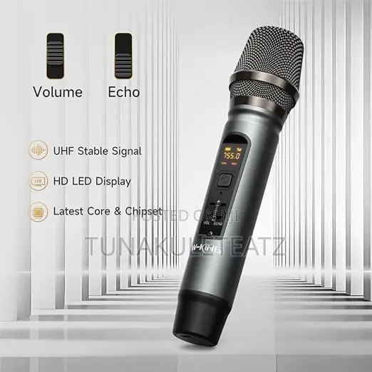 Brand New W-King Mw3 Universal Wireless Microphone Set