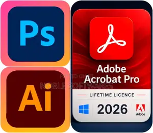 Photoshop 2026 + Illustrator 2026 + Acrobat Pro