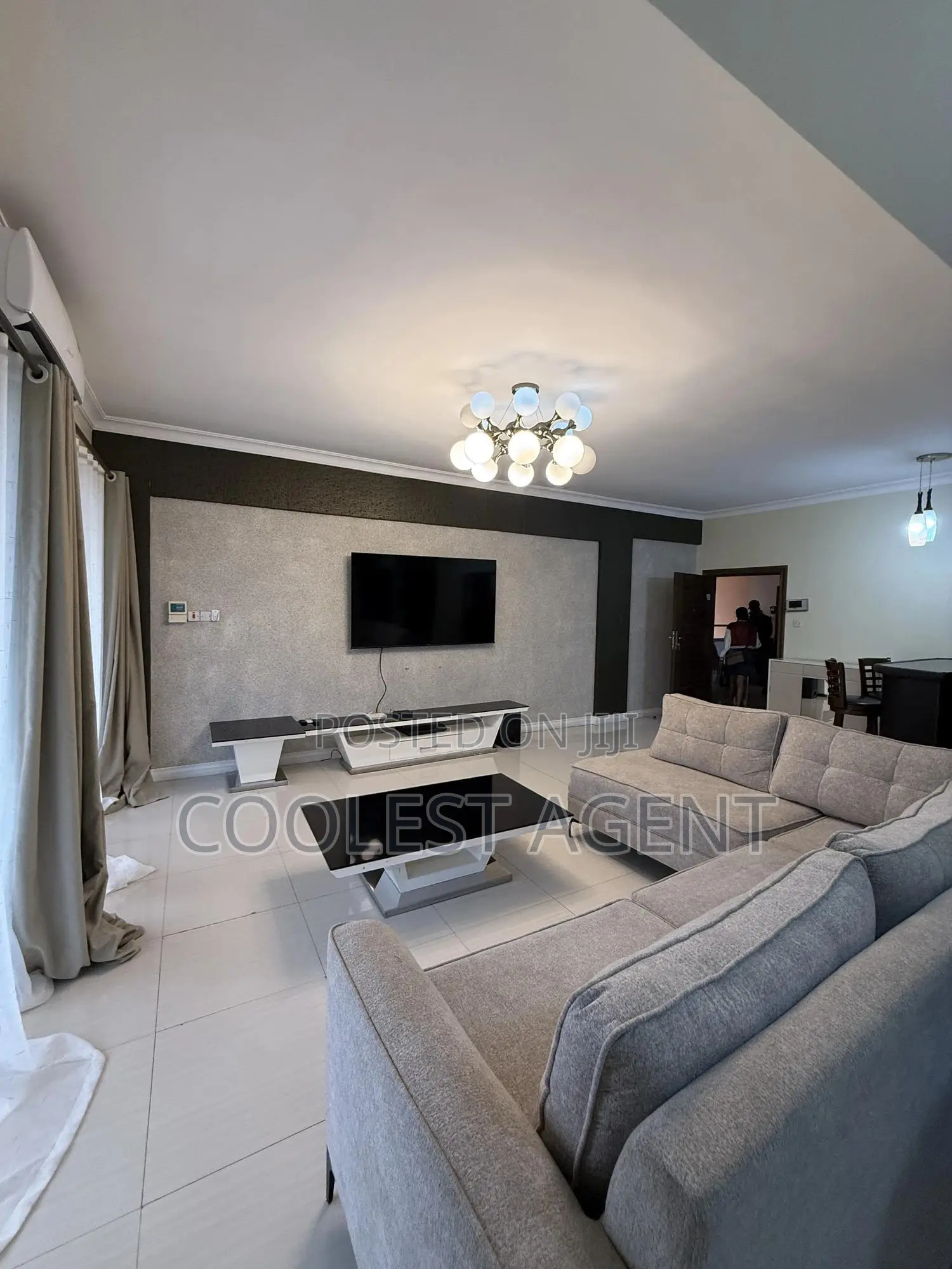 Furnished 3bdrm Apartment in Coolest Estate, Masaki for rent
