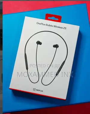 Oneplus Bullets Wireless Z3 Bluetooth Earphones Neckband Black