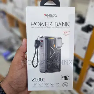 Mh103 Yesido Powerbank 5in1 Ac/Dc 20,000mah Battery With Magsafe
