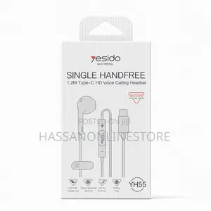 Yesido Yh55 Hd Voice Calling Single Ear Handfree With Type-C Connector
