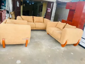Sofa Sets Za 2,2,1 Zina Fiber Spring ,Belt Na Coil Kwenye Seats