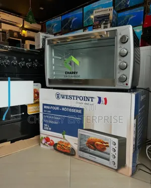 100l Westpoint Electric Oven Bake, Grill, Roast 2200w Pika, Choma, Oka