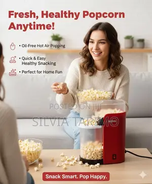 Hot Air Popcorn Maker