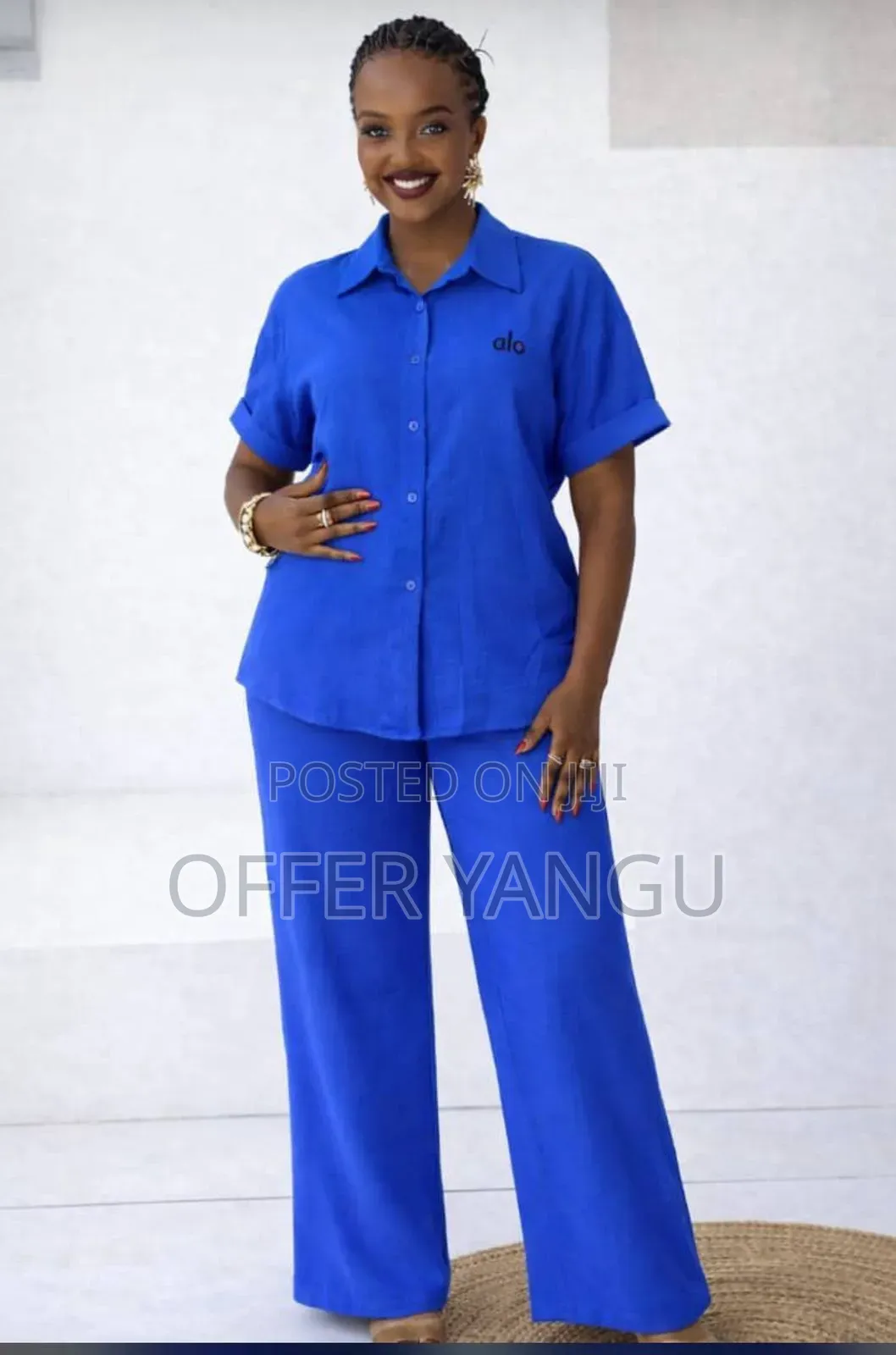Alo Cotton Linens 2pc