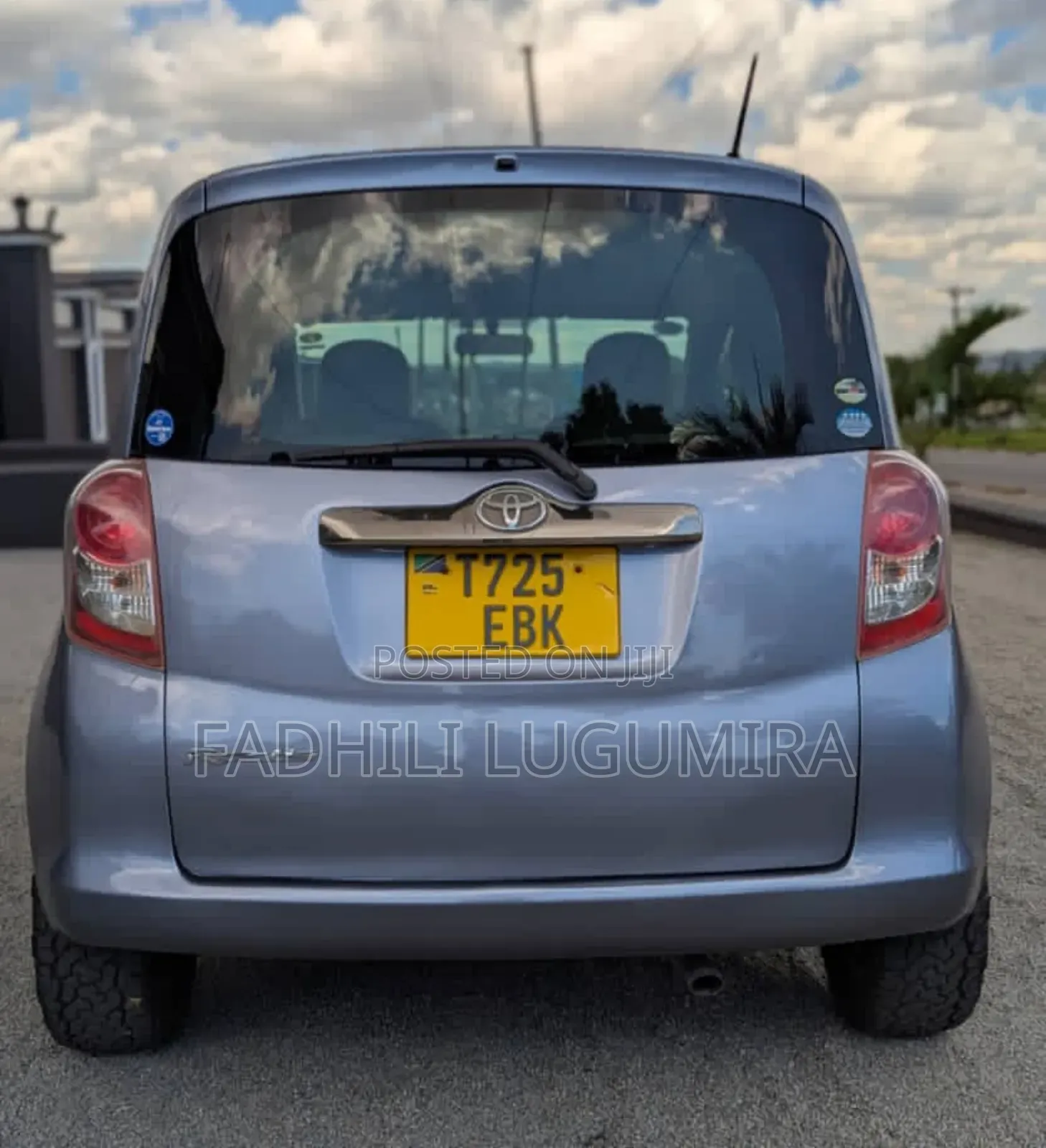 Toyota Ractis 2007 Gray