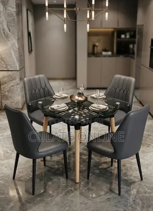 5pcs Dining Table and Chairs Set