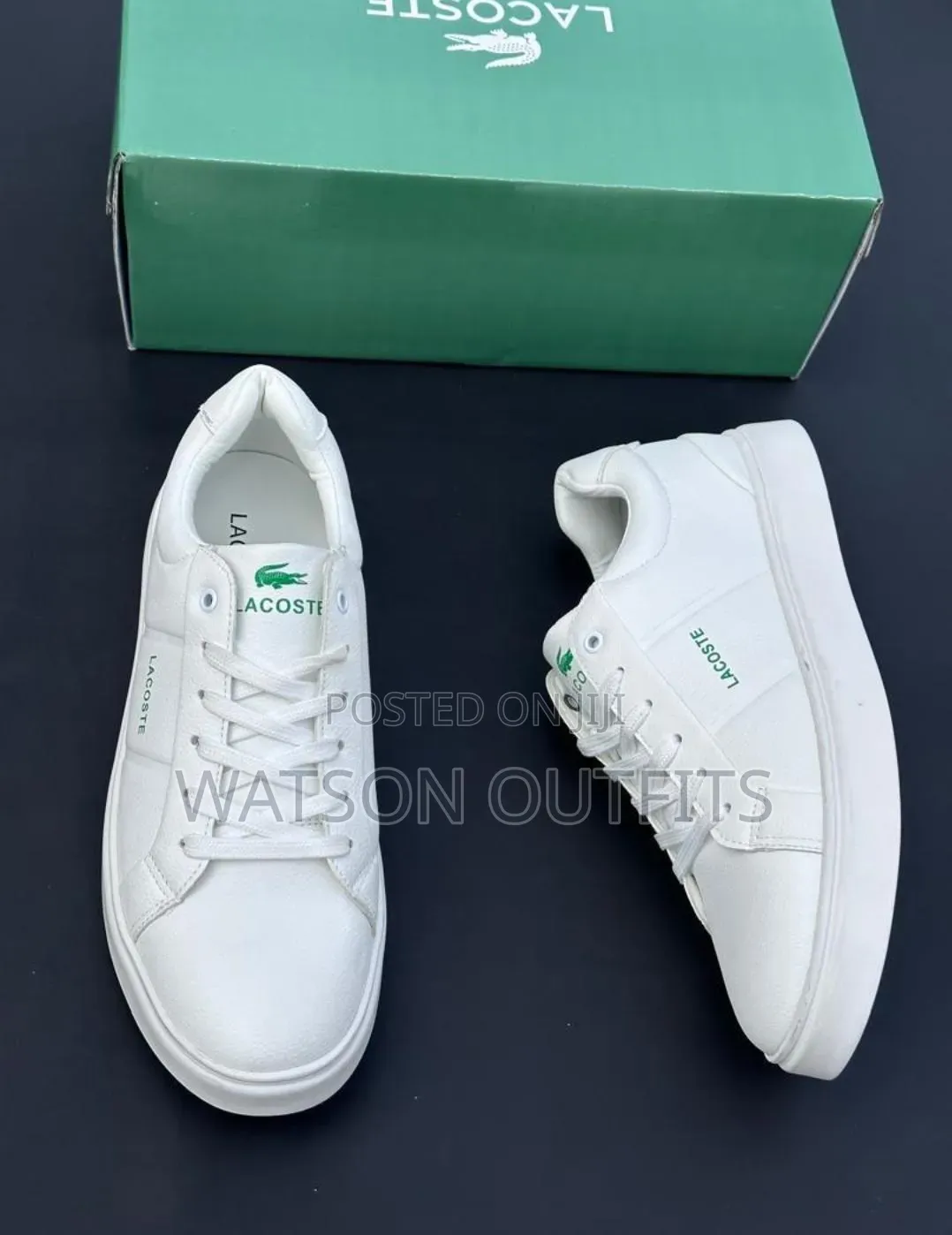 Men's Leather Shoes or Sneaker Shoes or Footwears Nice Lacoste Brand