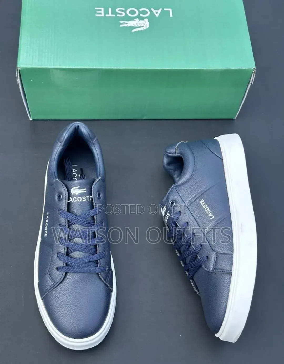Men's Leather Shoes or Sneaker Shoes or Footwears Nice Lacoste Brand