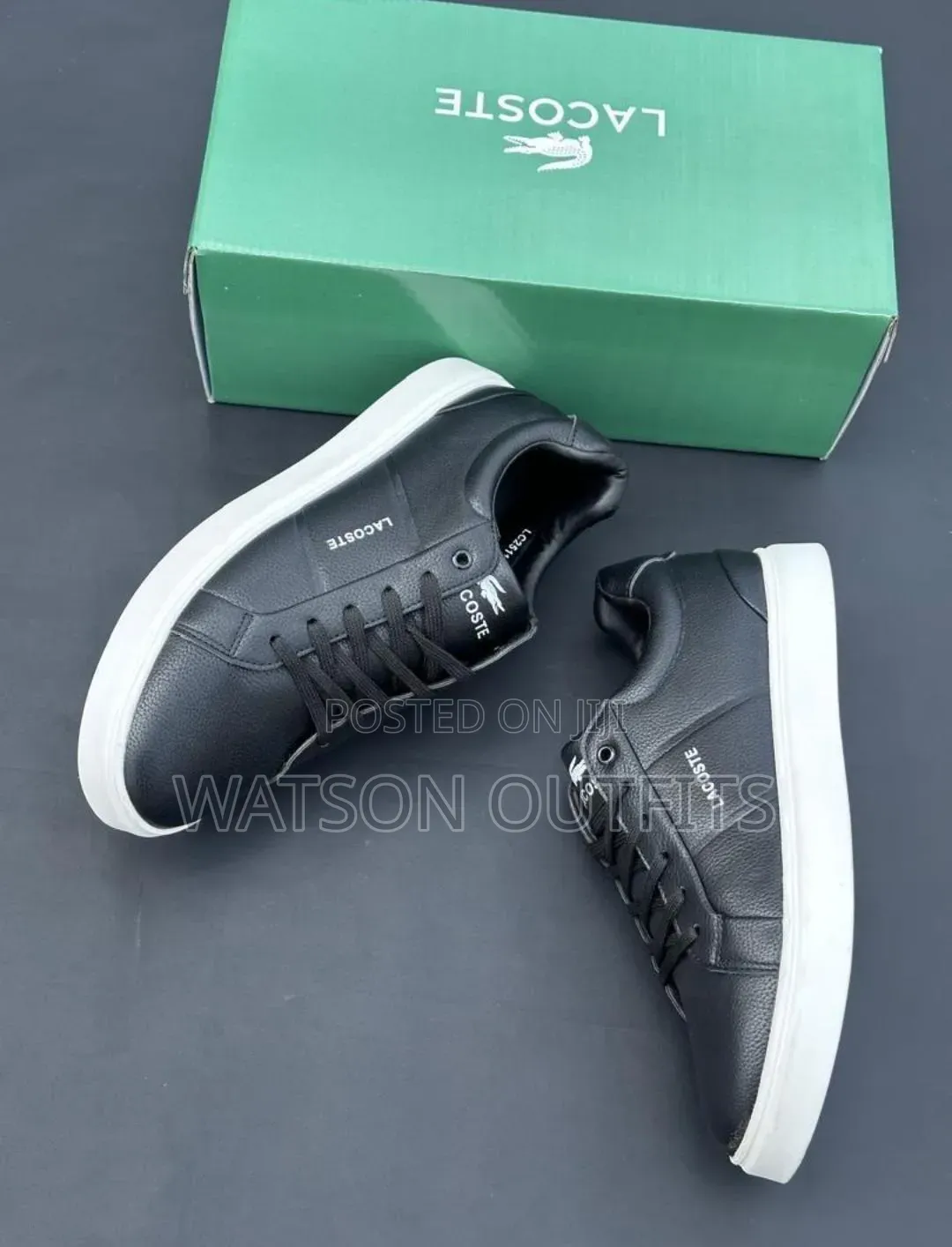 Men's Leather Shoes or Sneaker Shoes or Footwears Nice Lacoste Brand