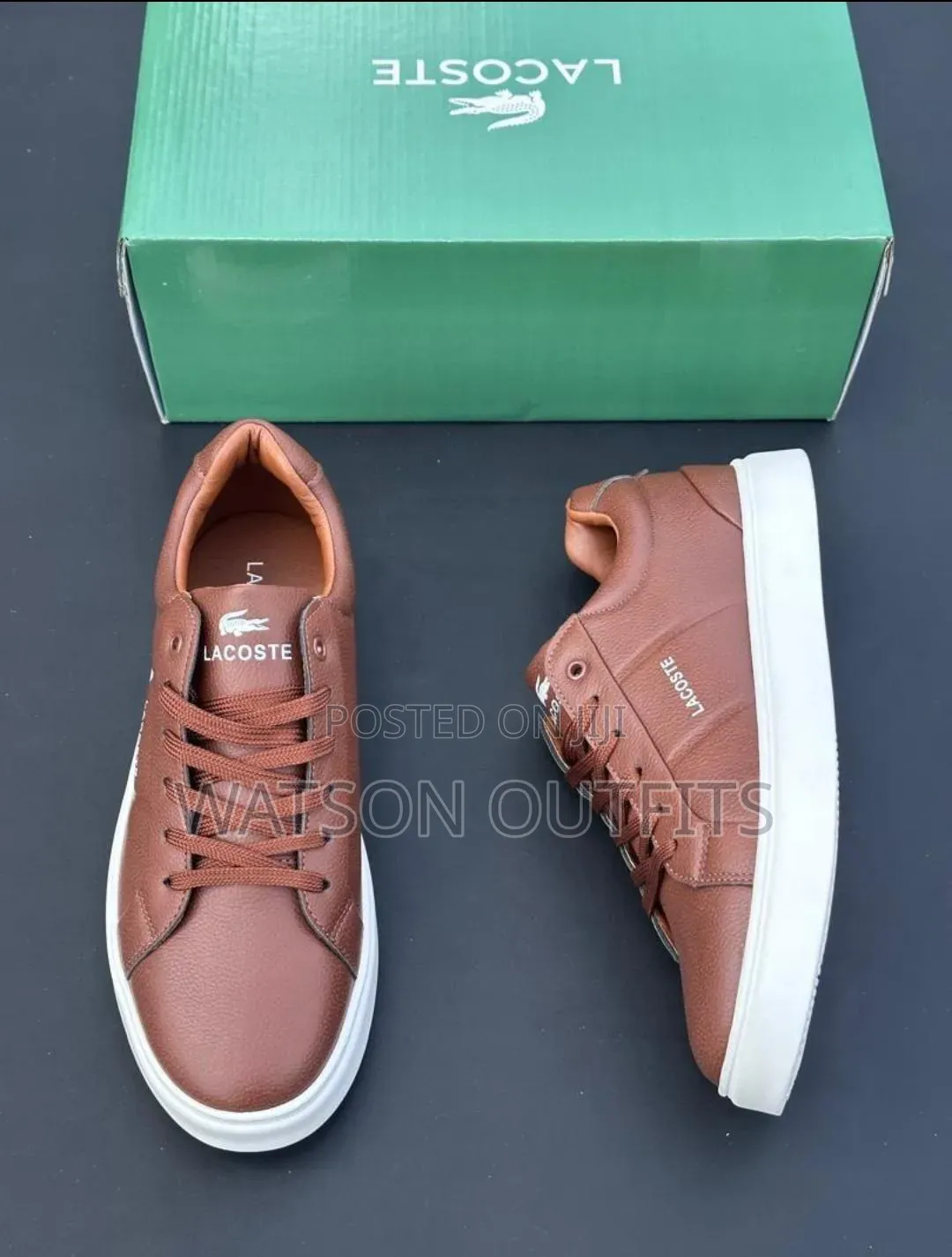 Men's Leather Shoes or Sneaker Shoes or Footwears Nice Lacoste Brand