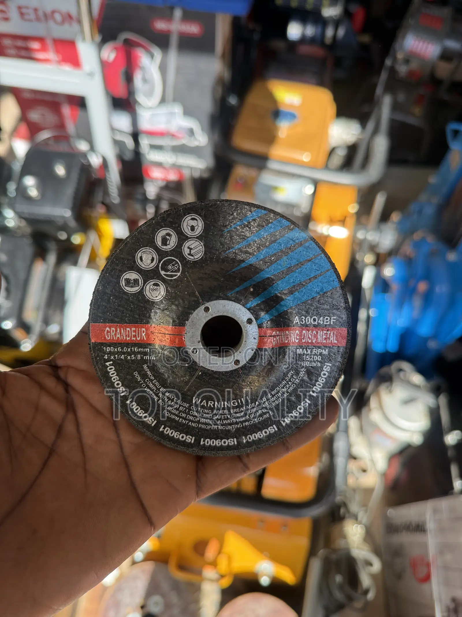 Metal Grinding Disc 4”