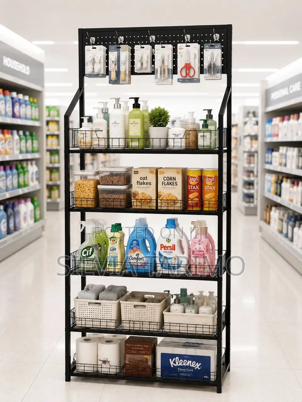 5_tier Retail Display Rack