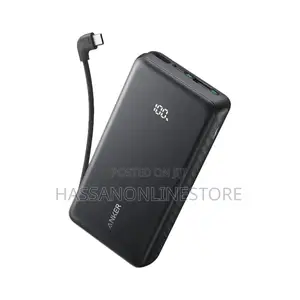 Anker A110eh11 20000mah 22.5w Power With Built-in Usb-C Cable