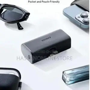 Anker A1645h11 Nano Power Bank (12w) 5000mah With Built-in Lightning