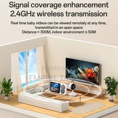 Yesido Km26 3.5 Inch TFT Screen 2.4g Baby Monitor Care Camera