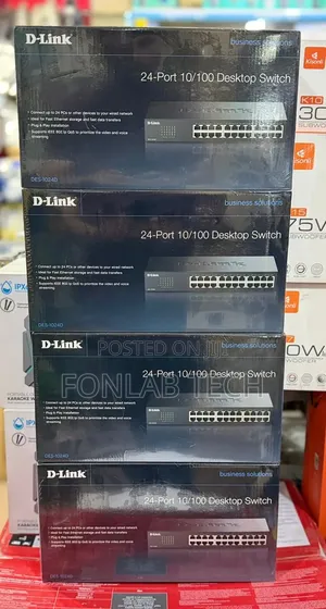 Dlink Desktop Switch 24 Ports 10/100