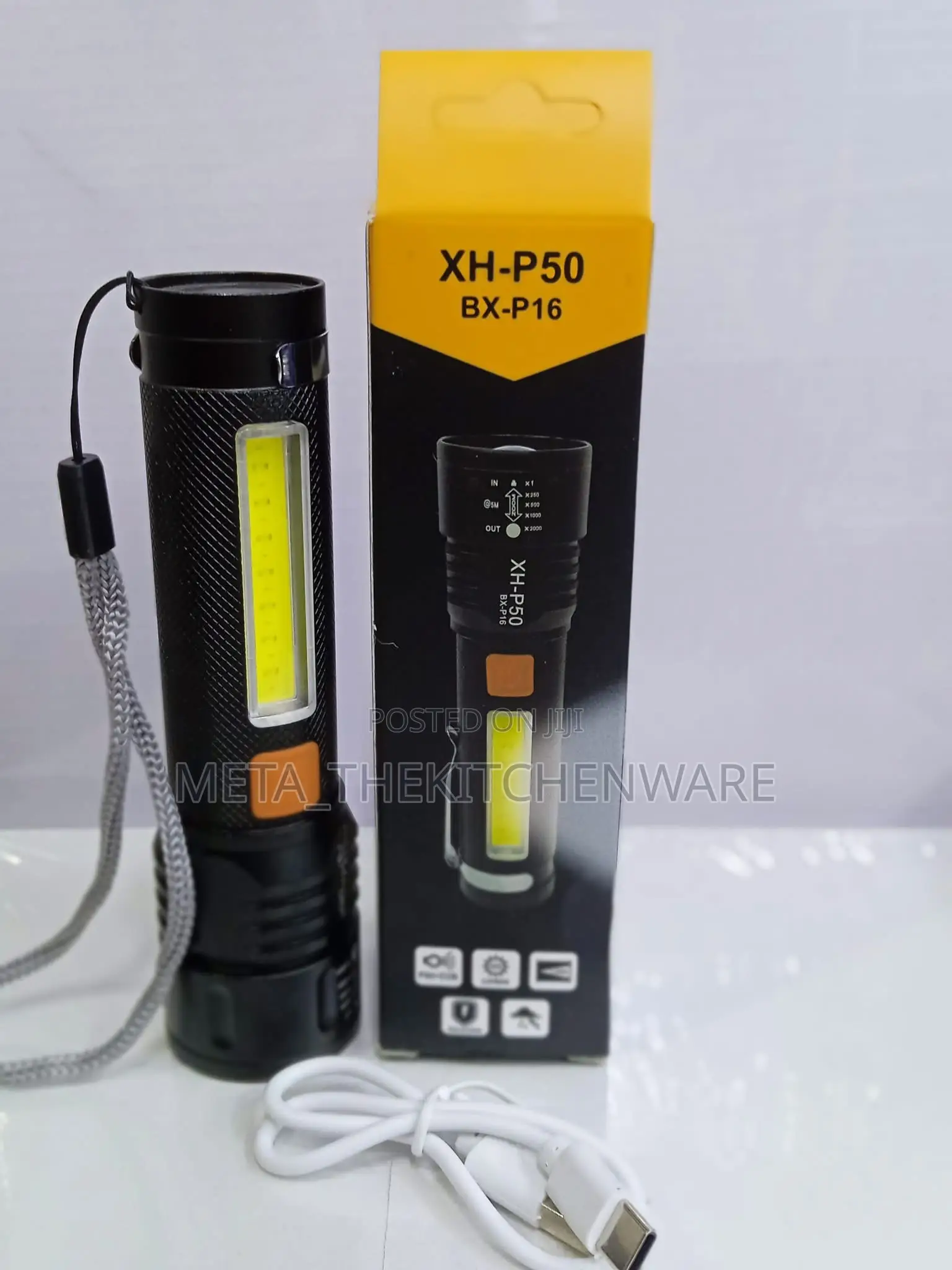 Rechargeable Led Torch Xh-P50 Bx-P16