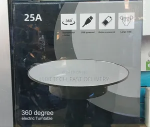 360 Degree Mirror Electric Turntable (Model 25a)