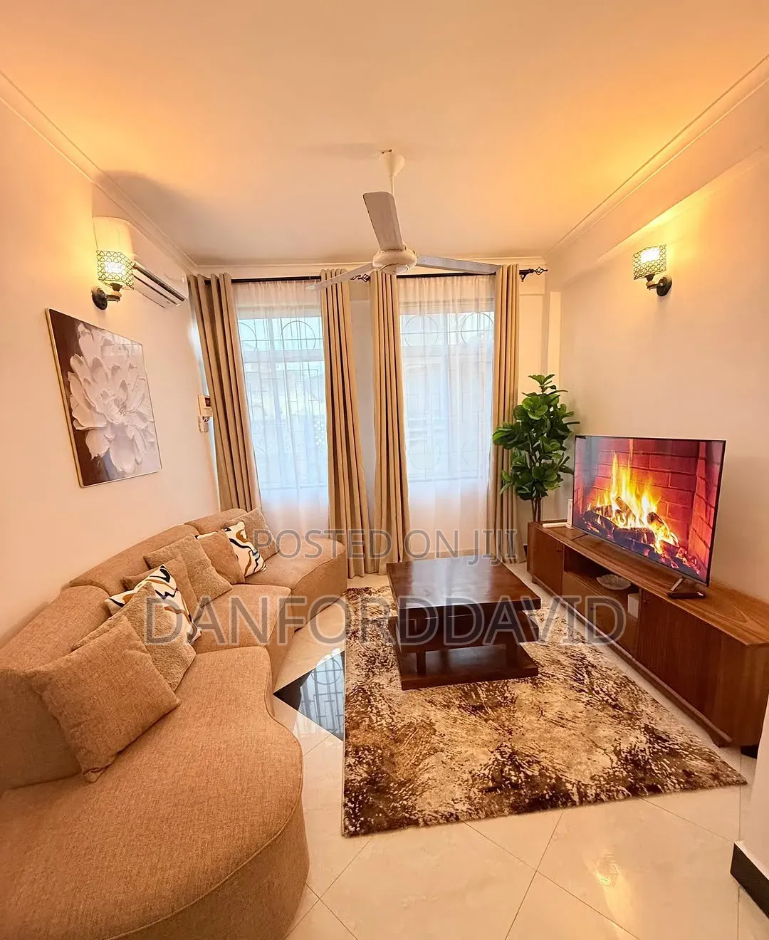 Furnished 2bdrm Apartment in Kahwa Real Estate, Mikocheni for rent