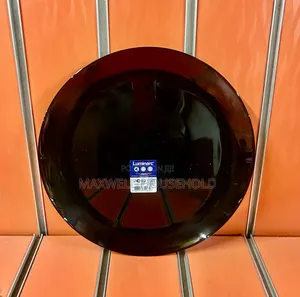 Original Black Luminarc Plate