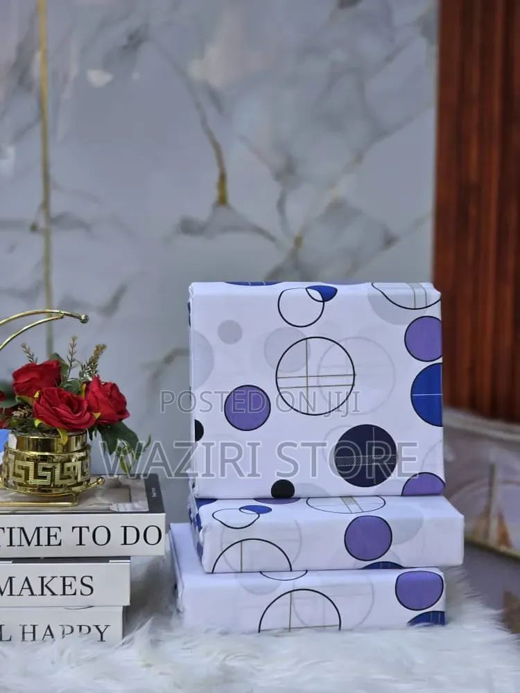 Bed Sheets King Size Pure Cotton (Six in One Package)