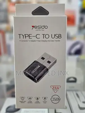 Gs09 Yesido Typec to Usb Connector to Adapter C2a