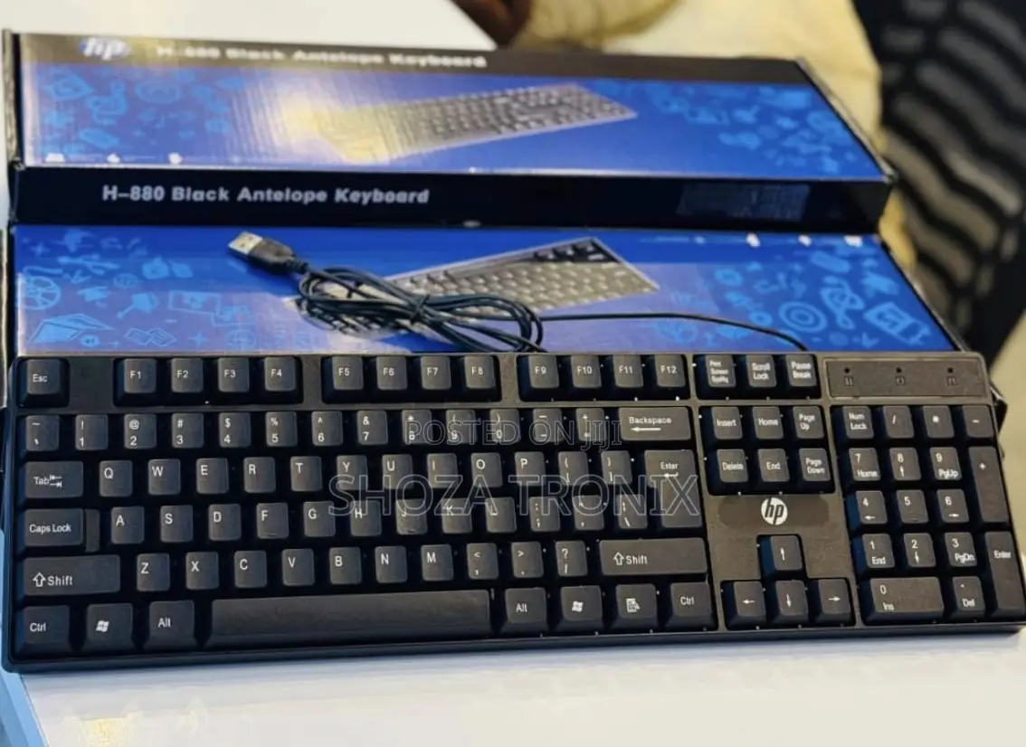 Hp 880 Black Antelope Keyboard