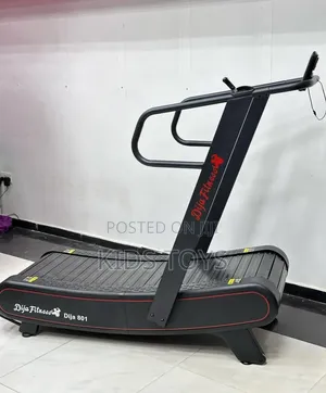 Manual Curved Commercial Treadmill