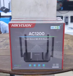 Hikvision Wr12c-E Ac1200 Dual-Band Wi-Fi 5 Router