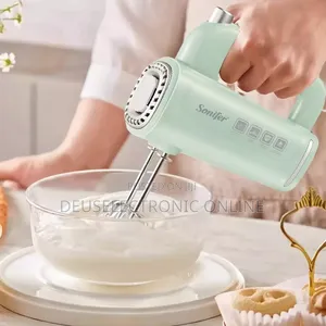 Electric Hand Mixer Sonifer Ya Chuma Na Plastic