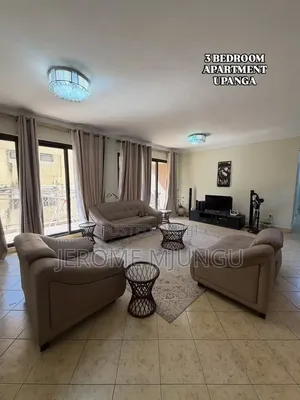 Furnished 3bdrm Apartment in Upanga West for rent