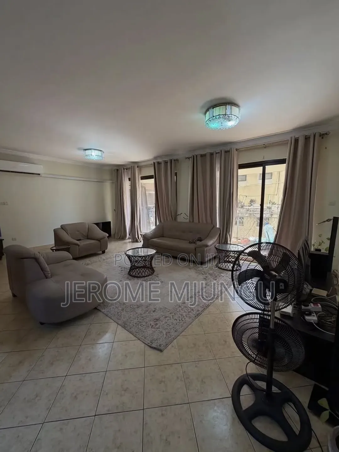 Furnished 3bdrm Apartment in Upanga West for rent