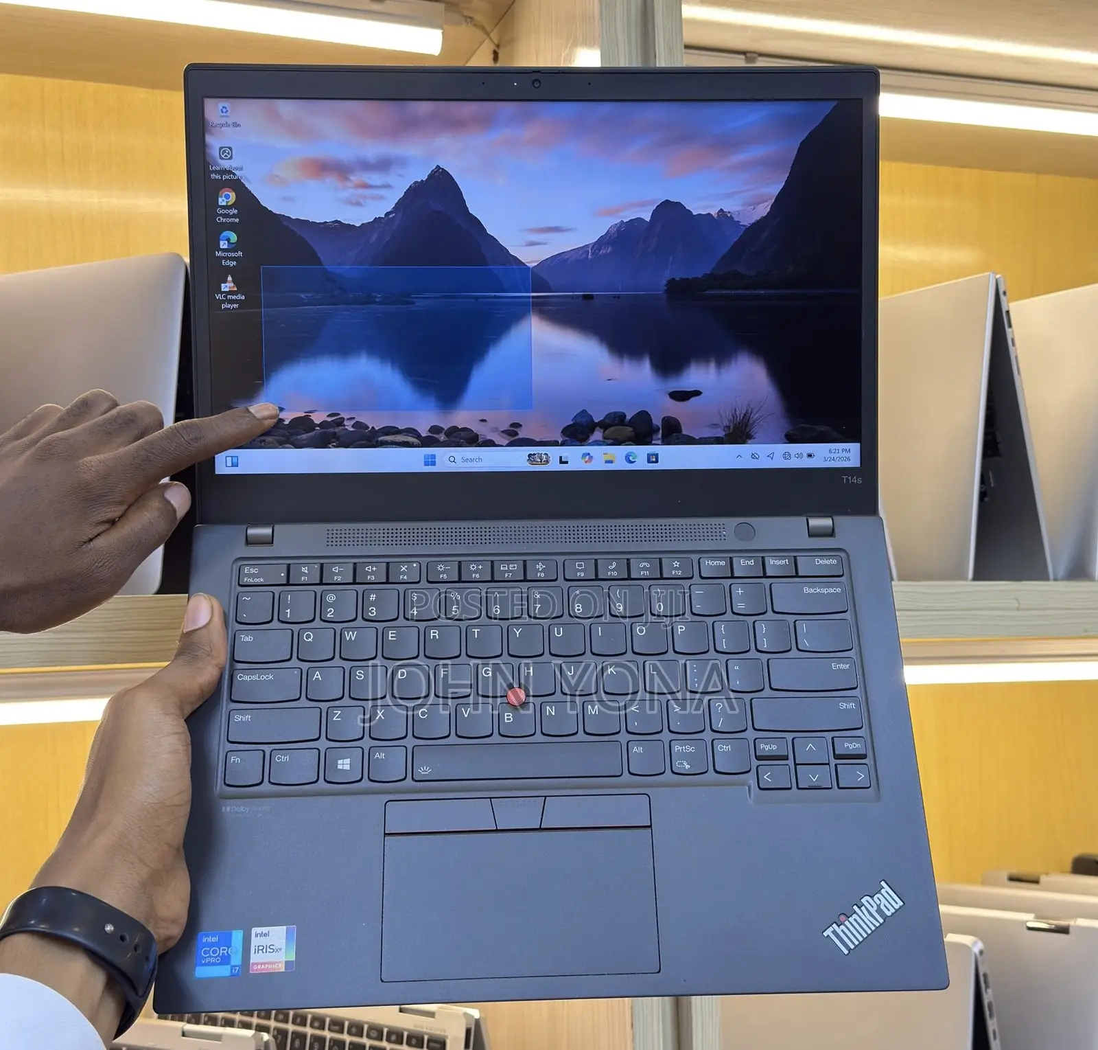 Laptop Lenovo ThinkPad T14s Gen 2 16GB Intel Core i7 SSD 512GB
