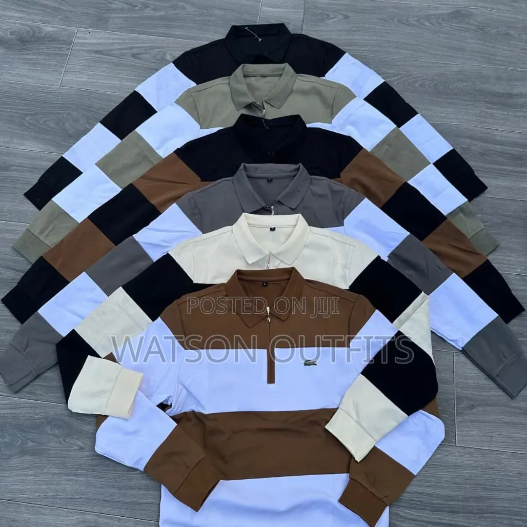 Men's New and Original T-Shirts Long Sleeved More Than 6 Colours Org